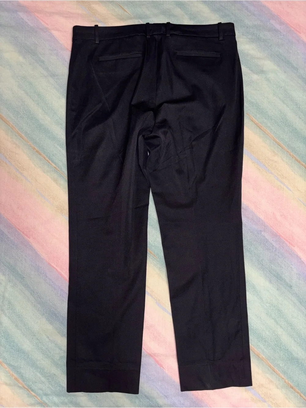 J. Crew Martie Pants  in Bi-Stretch Cotton black size 14